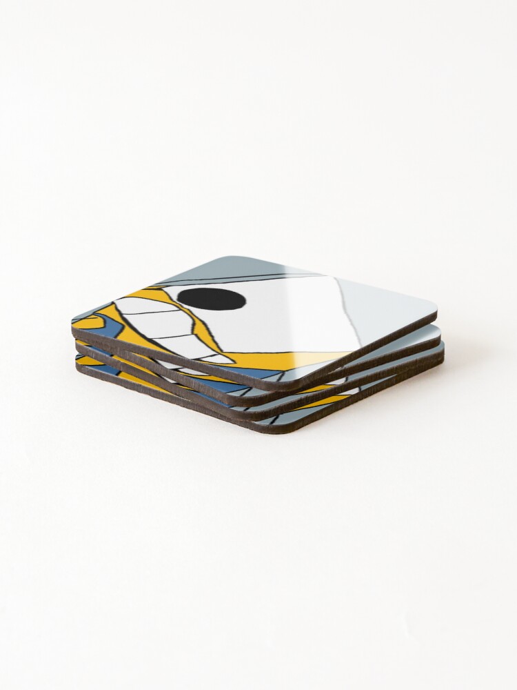Thumbnail 4 of 5, Coasters (Set of 4), Distorted Stuart designed and sold by WackyMajor13.