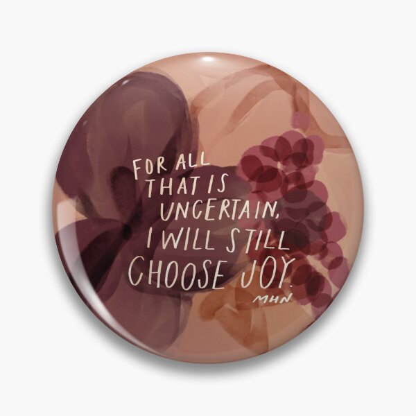 Item preview, I will still choose joy - inspirational quote and purple floral art designed and sold by morgansgoods.
