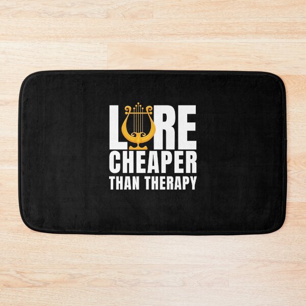 Item preview, Lyre Cheaper Than Therapy designed and sold by Crafty-Mornings.