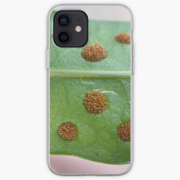 Golden Polypody Leaf iPhone Soft Case