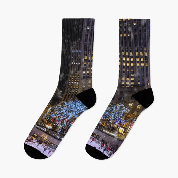 Item preview, Christmas at the Rockefeller Centre, New York City designed and sold by Neilchurcherart.