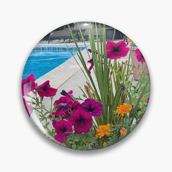 Item preview, Poolside flowers  designed and sold by Mamamorris6.