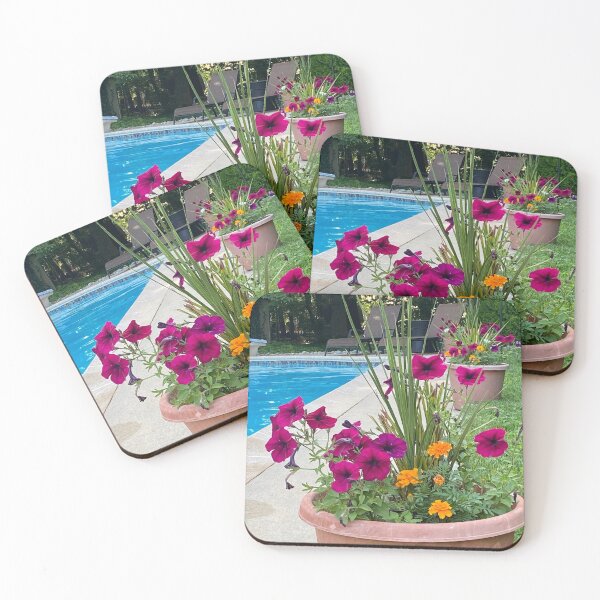 Item preview, Poolside flowers  designed and sold by Mamamorris6.