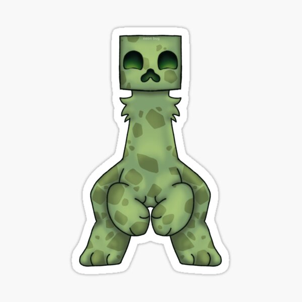 Item preview, Creeper but FLUFFY designed and sold by VariousLizards.