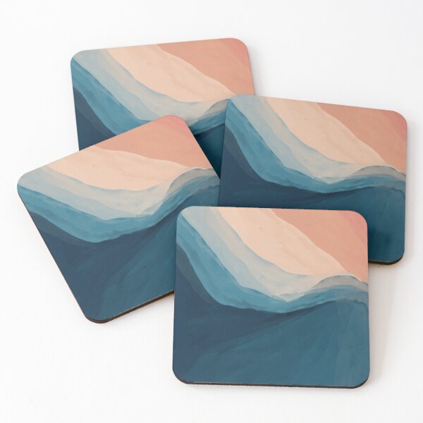 Item preview, Watercolor Abstract Waves designed and sold by morgansgoods.