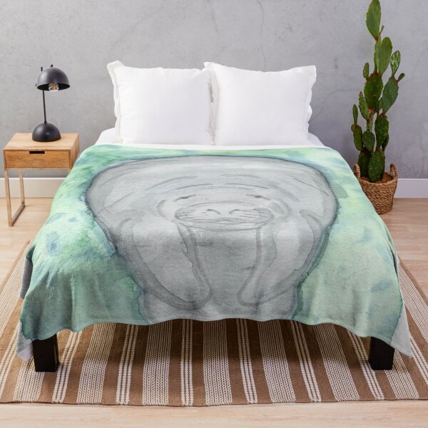Item preview, Manatee Watercolor designed and sold by BissyCollective.