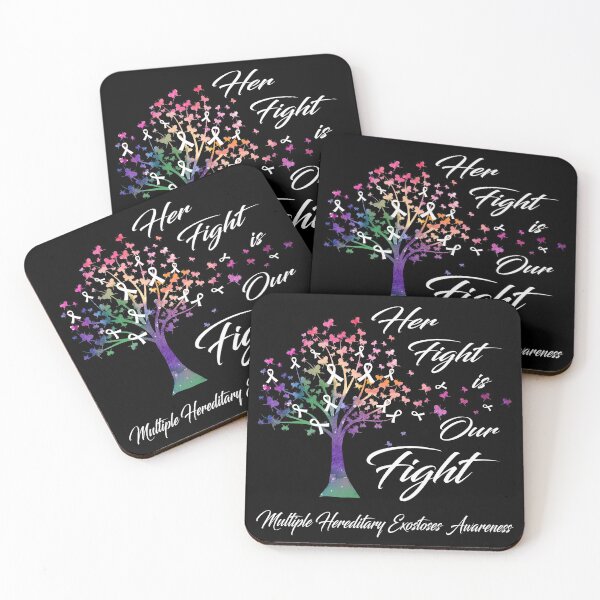 Item preview, Her Fight Is Our Fight Multiple Hereditary Exostoses Awareness designed and sold by Gillosina.