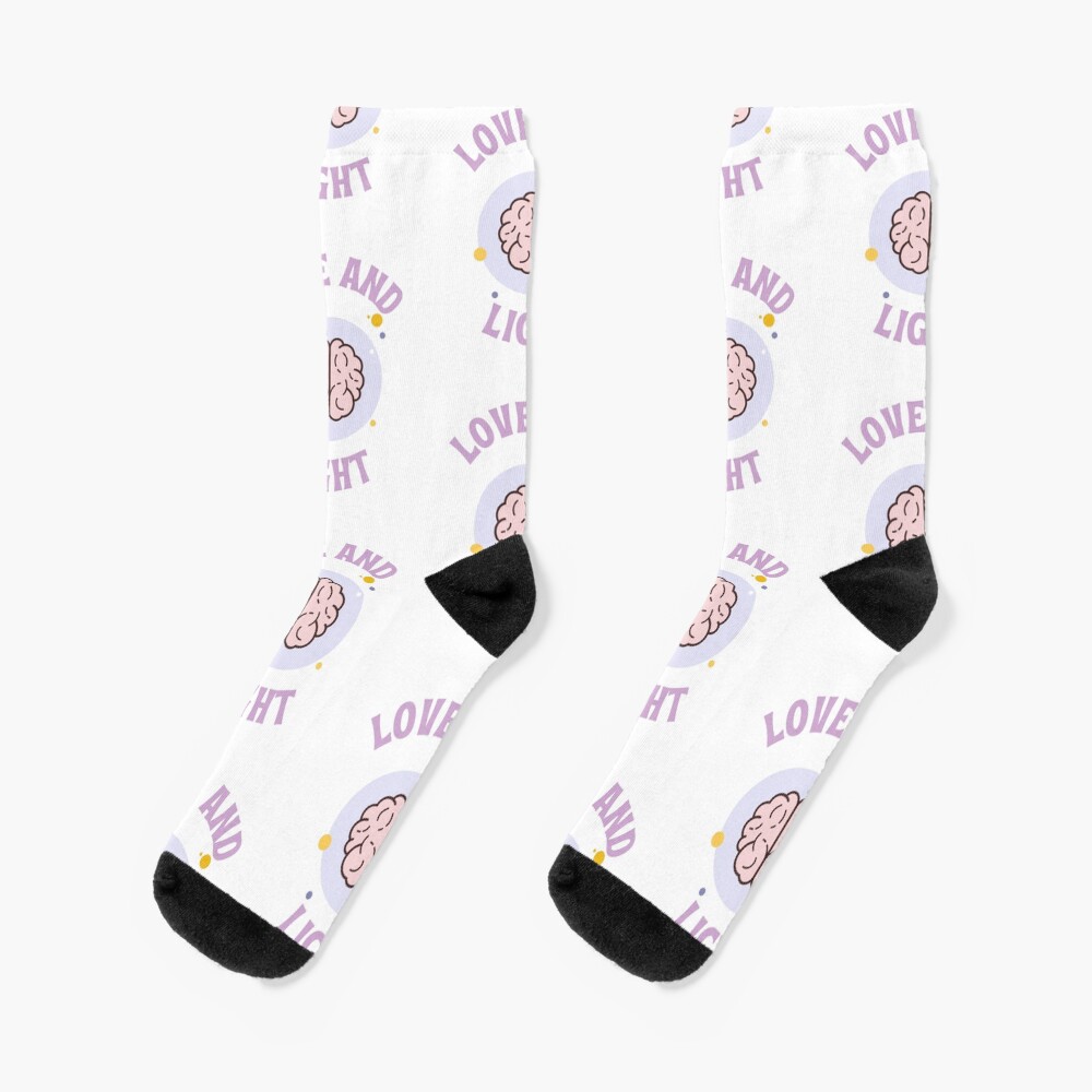 Love and Light Socks