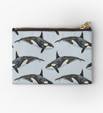 Orca on blue Studio Pouch