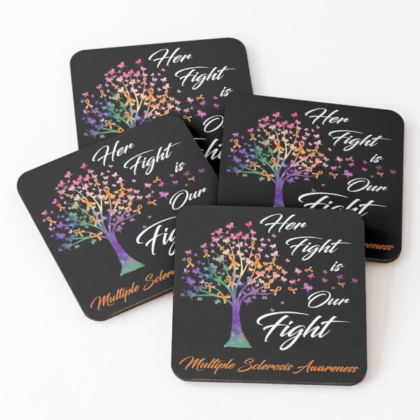Item preview, Her Fight Is Our Fight Multiple Sclerosis Awareness designed and sold by Gillosina.