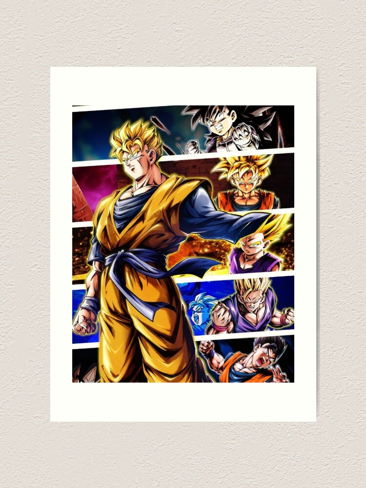 Super Saiyan 4 Goku Art Print for Sale by BeeRyeCrafts