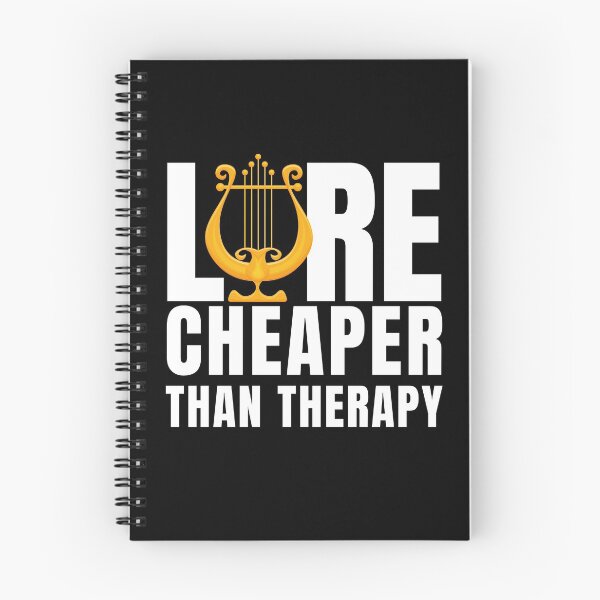 Item preview, Lyre Cheaper Than Therapy designed and sold by Crafty-Mornings.