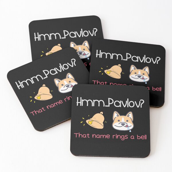 Item preview, MerchHaus - Hmm...Pavlov? That Name Rings A Bell Funny Pun Design - Pavlov that name rings a bell designed and sold by MerchHaus.