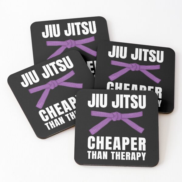 Item preview, Jiu Jitsu Cheaper Than Therapy designed and sold by Crafty-Mornings.