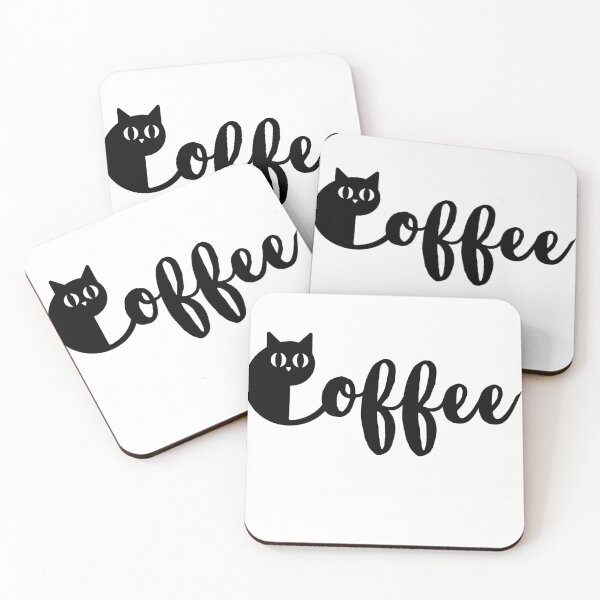 Item preview, Black coffee cat designed and sold by CreativeEmily.