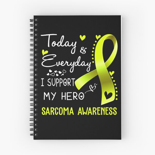 Item preview, Today And Everyday I Support My Hero Sarcoma Awareness Warrior Gifts designed and sold by hvoid41.