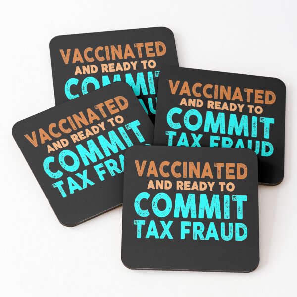 Item preview, Vaccinated And Ready To Commit Tax Fraud Retro designed and sold by timothybakerhi.