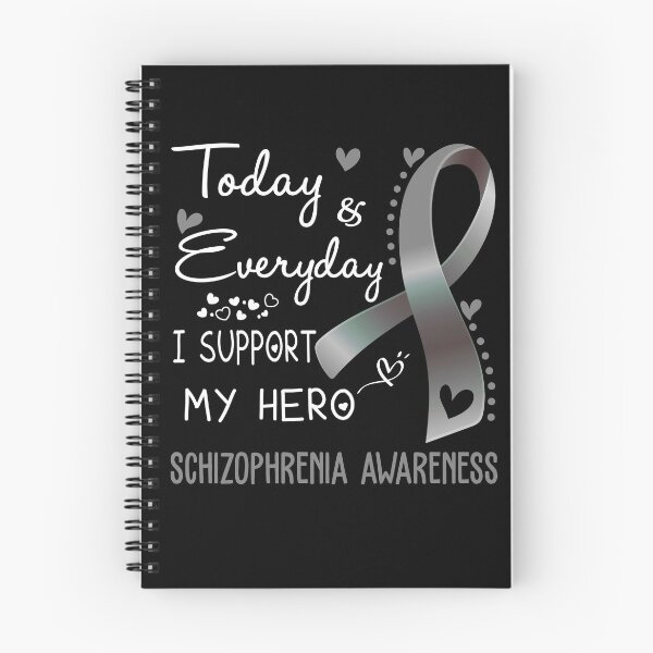 Item preview, Today And Everyday I Support My Hero Schizophrenia Awareness Warrior Gifts designed and sold by hvoid41.