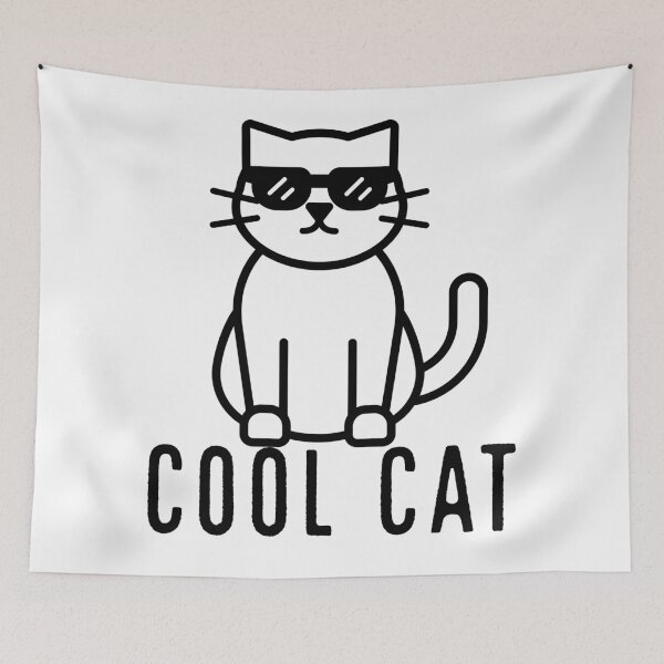Item preview, Cool cat designed and sold by CreativeEmily.