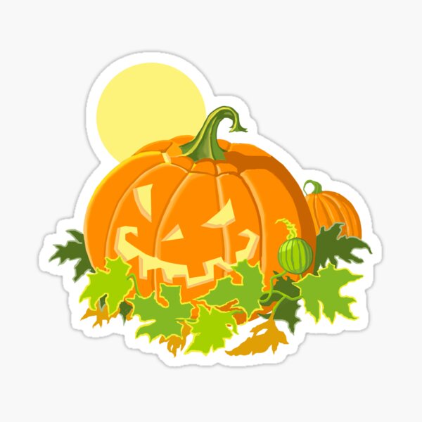 Pumpkin Patch Sticker