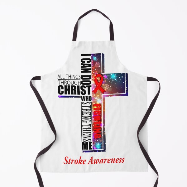 Item preview, I Can Do All Things Through Christ Stroke Awareness designed and sold by Brad-FI.