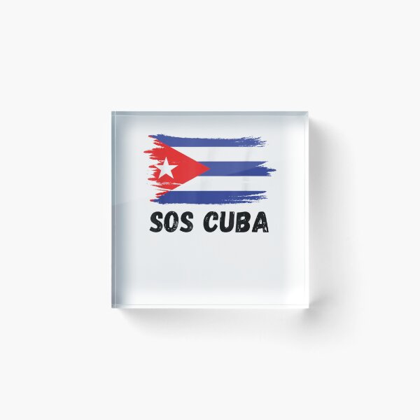 Item preview, SOS Cuba Cuban Protest Flag and Cuba Libre Libertad Bandera designed and sold by wilsonart91.