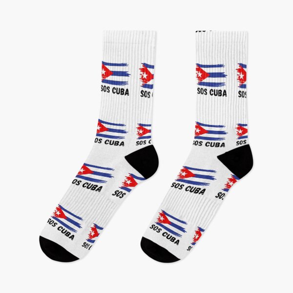 Item preview, SOS Cuba Cuban Protest Flag and Cuba Libre Libertad Bandera designed and sold by wilsonart91.