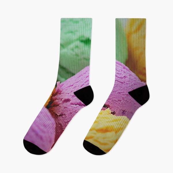 Item preview, Colorful Ice Cream Scoops designed and sold by NerdyByDesign.