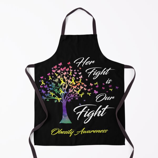 Item preview, Her Fight Is Our Fight Obesity Awareness designed and sold by Gillosina.