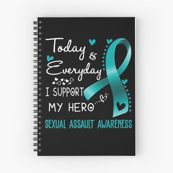 Item preview, Today And Everyday I Support My Hero Sexual Assault Awareness Warrior Gifts designed and sold by hvoid41.