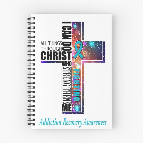 Item preview, I Can Do All Things Through Christ Addiction Recovery Awareness designed and sold by Brad-FI.