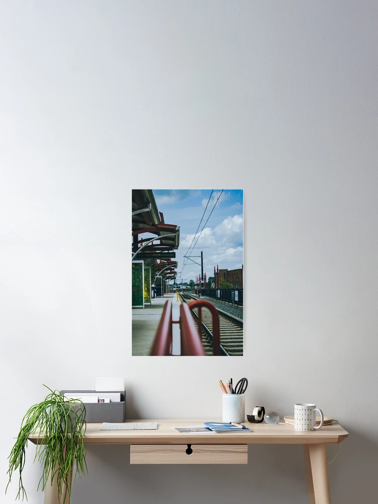 Aperçu 2 sur 3. Poster avec l'œuvre Distance créée et vendue par codalev.