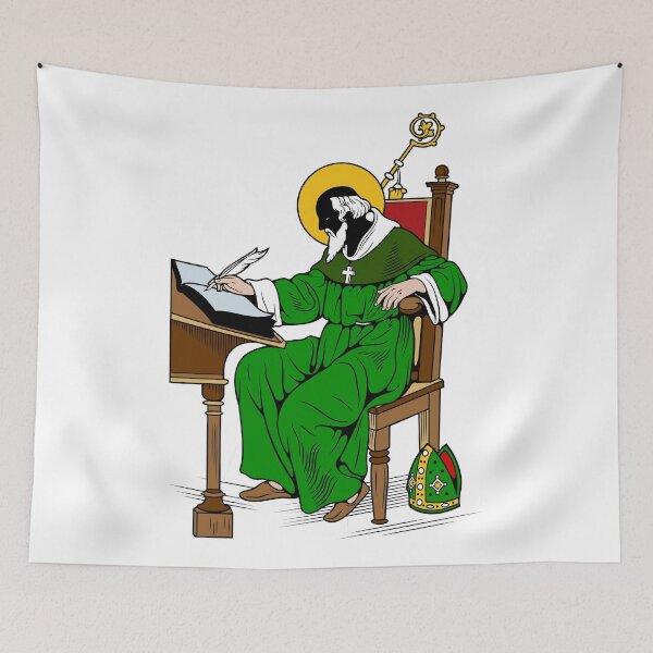 Item preview, ST LAWRENCE designed and sold by CatholicSaints.