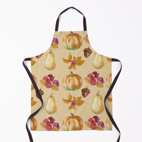 Aperçu de l'œuvre Citrouilles sur beige créée et vendue par BevyofDesign.