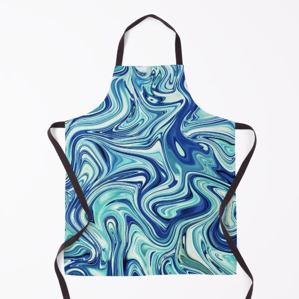 Item preview, Blue Wave - Marble Art designed and sold by Flydea.