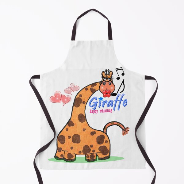 Item preview, Happy Whistling -Giraffe designed and sold by Shirley cute art .