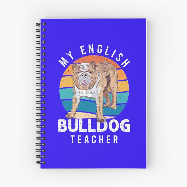 Item preview, Best English Bulldog Teacher Ever Funny Vintage Pride and Loyal Dog designed and sold by Capiral Bucketlist.
