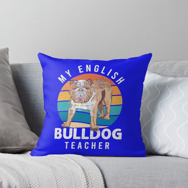 Item preview, Best English Bulldog Teacher Ever Funny Vintage Pride and Loyal Dog designed and sold by Capiral Bucketlist.