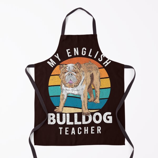 Item preview, Best English Bulldog Teacher Ever Funny Vintage Pride and Loyal Dog designed and sold by Capiral Bucketlist.
