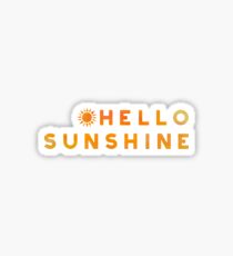 Hello Sunshine Sticker