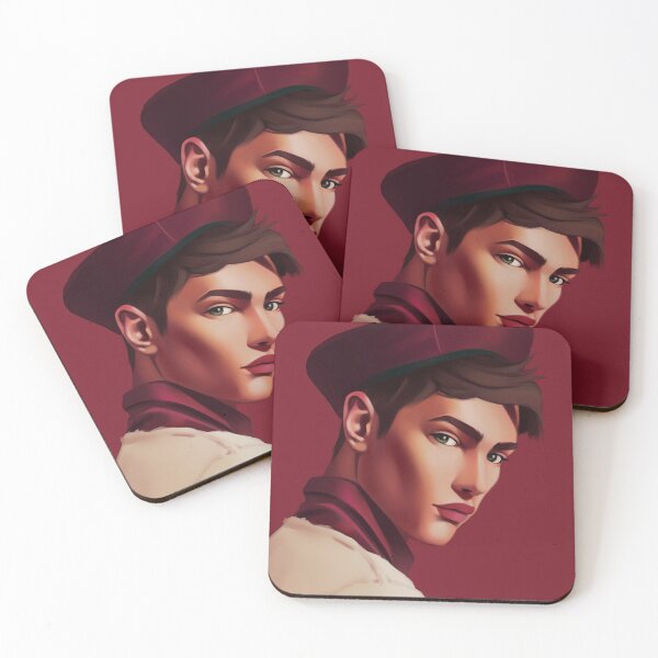 Item preview, Red elegant male model | Fashion digital painting man designed and sold by Pucna.