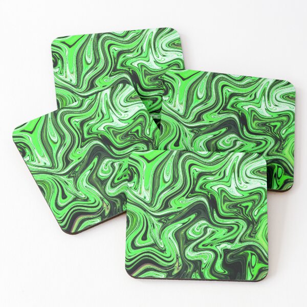 Item preview, Black & Green - Marble Art designed and sold by Flydea.