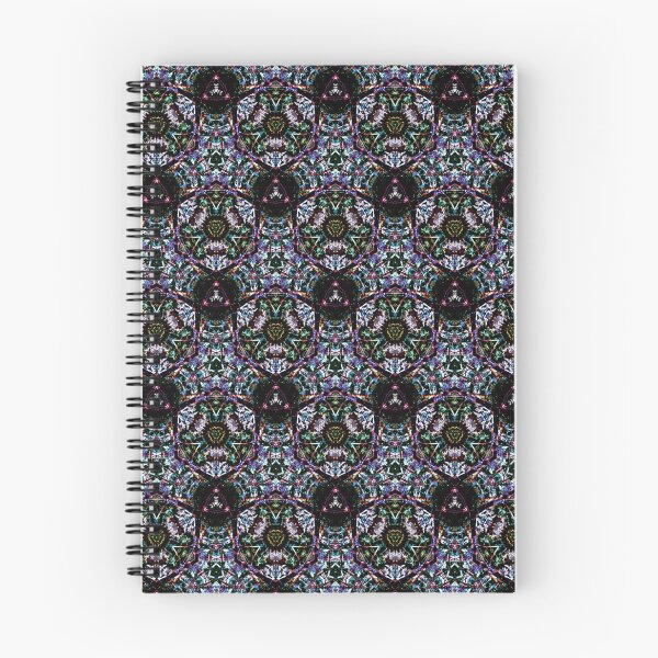 Item preview, Psychedelic Mandala Tree Branches- Bright Color Contrast on Black Version - ZS066 designed and sold by RZ3000.