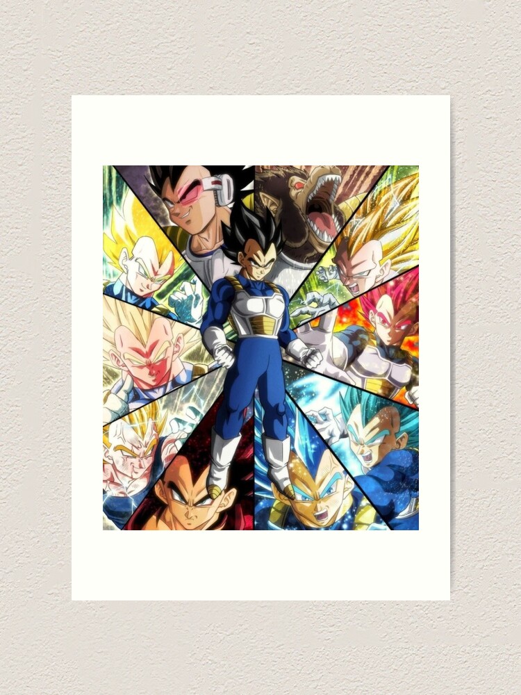 Super Saiyan 4 Goku Art Print for Sale by BeeRyeCrafts