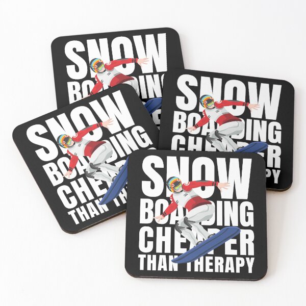 Item preview, Snowboarding Cheaper Than Therapy designed and sold by Crafty-Mornings.