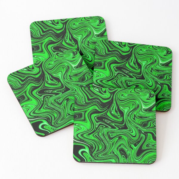 Item preview, Neon Green - Marble Art designed and sold by Flydea.