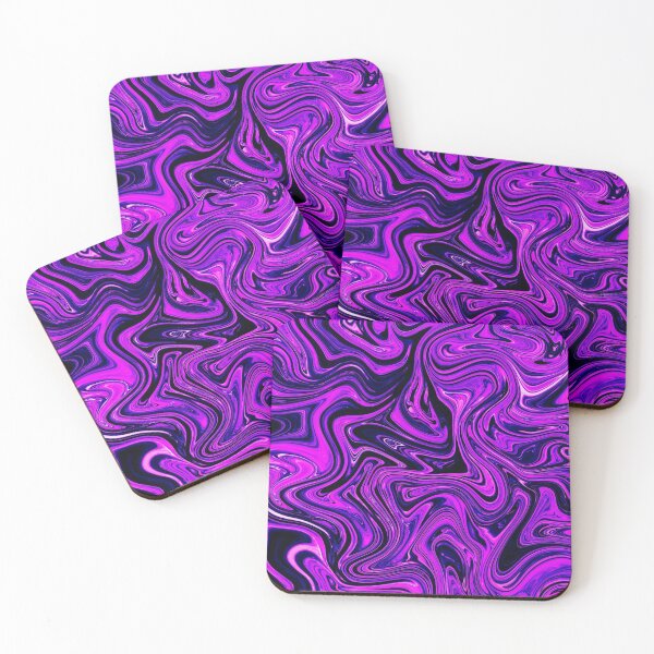Item preview, Neon Purple - Marble Art designed and sold by Flydea.