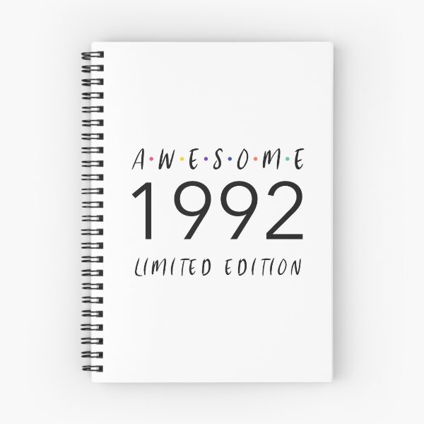 Item preview, 1992 Birthday Gifts Awesome Limited Edition 1992 Birthday designed and sold by HppyStrngHelthy.