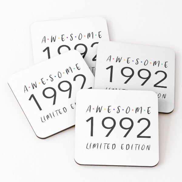 Item preview, 1992 Birthday Gifts Awesome Limited Edition 1992 Birthday designed and sold by HppyStrngHelthy.