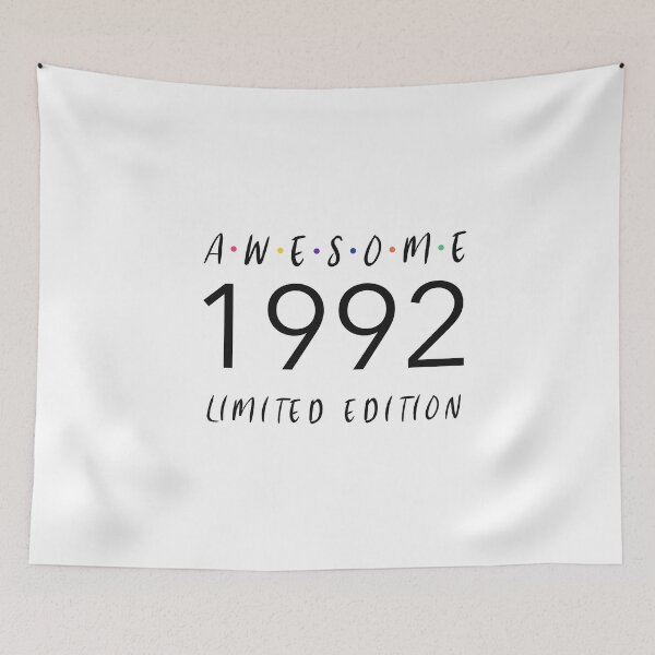 Item preview, 1992 Birthday Gifts Awesome Limited Edition 1992 Birthday designed and sold by HppyStrngHelthy.